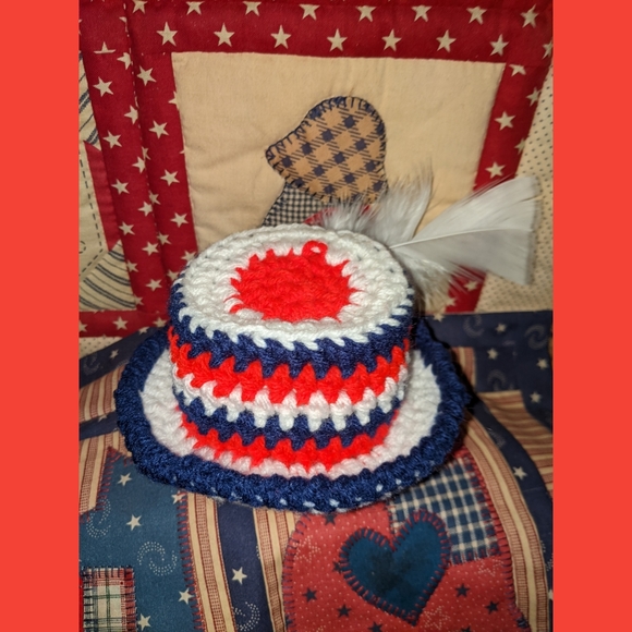 Marshmallow Mug Hat Yankee Doodle Hat - Picture 2 of 3